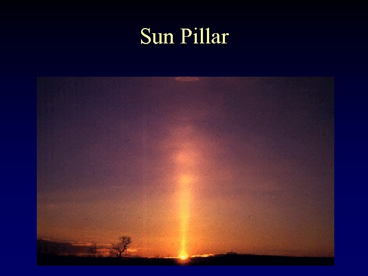 Sun Pillar 