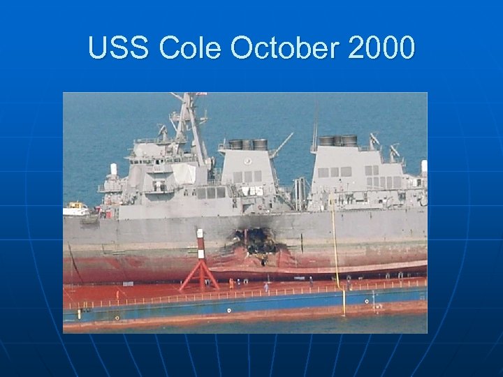 USS Cole October 2000 