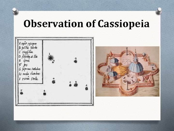 Observation of Cassiopeia 