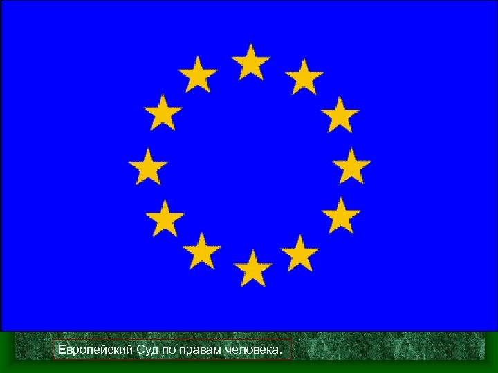 Европейский Суд по правам человека. 