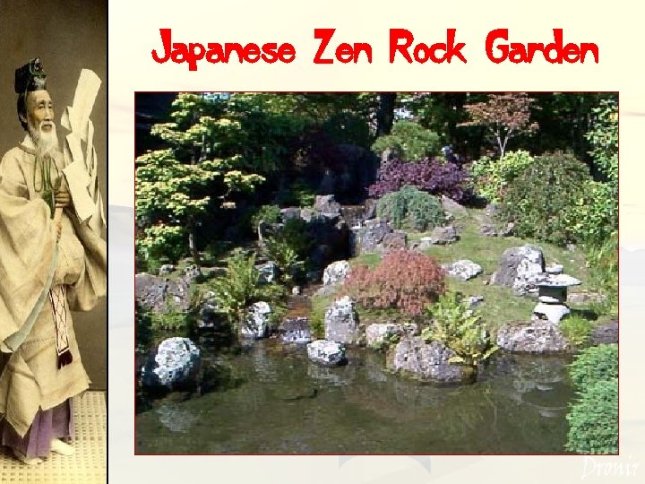 Japanese Zen Rock Garden 