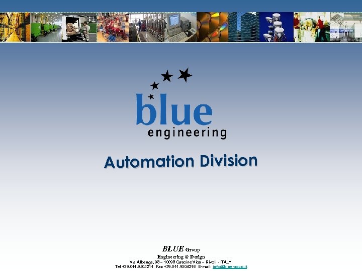 A u t o m a t i o n D i vi s