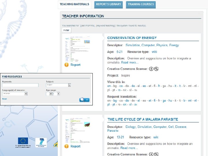 Scientix | Dr. Àgueda Gras-Velázquez 13/05/2011 | Gothenburg, Sweden EUSCEA 2011 Annual Conference 7