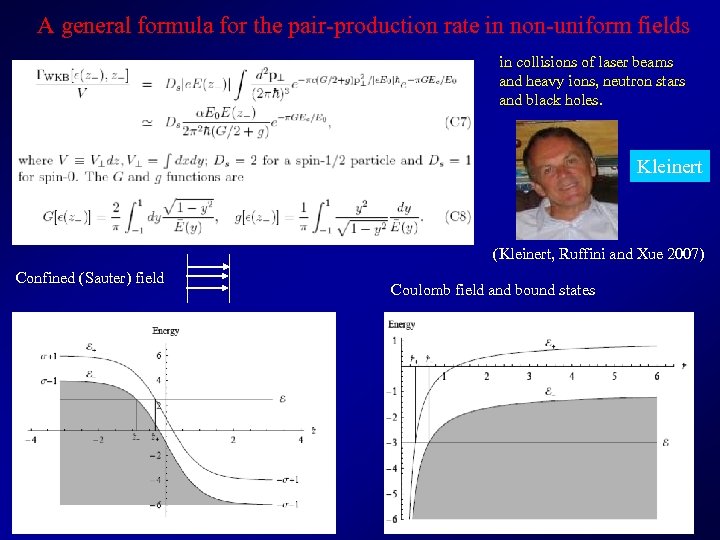 A general formula for the pair-production rate in non-uniform fields in collisions of laser