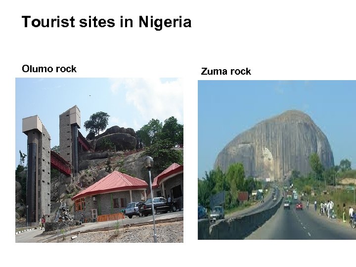 Tourist sites in Nigeria Olumo rock Zuma rock 