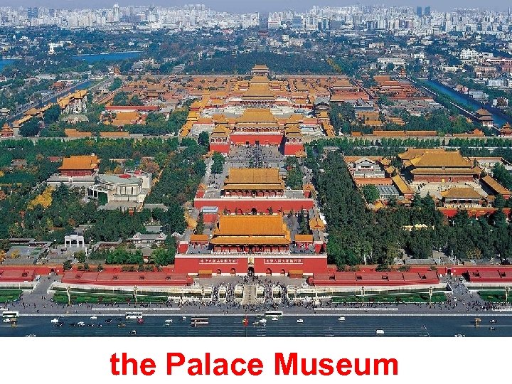 the Palace Museum 