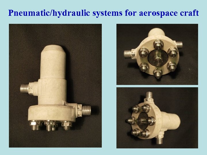 Pneumatic/hydraulic systems for aerospace craft 