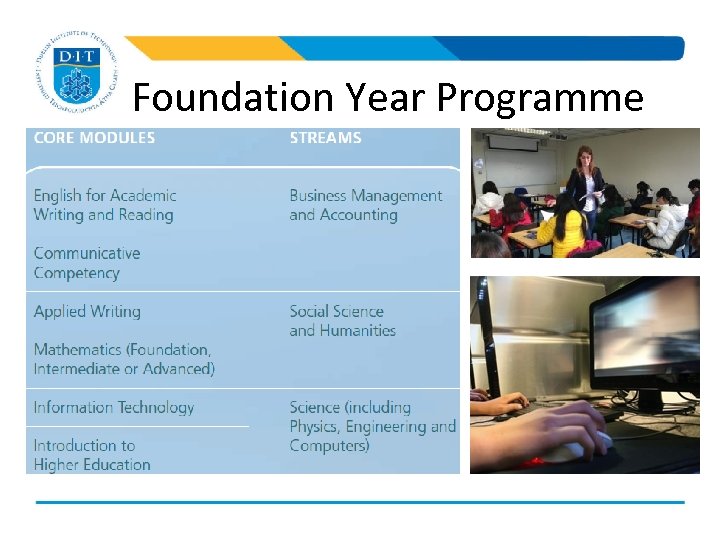 Foundation Year Programme 