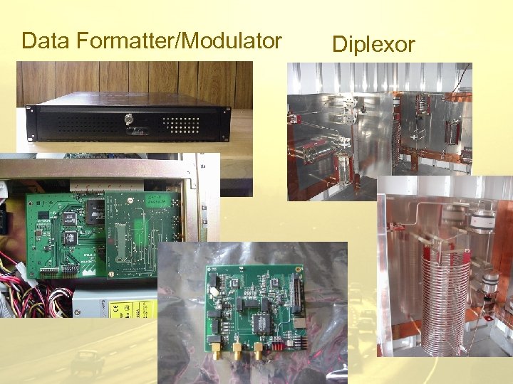 Data Formatter/Modulator Diplexor 