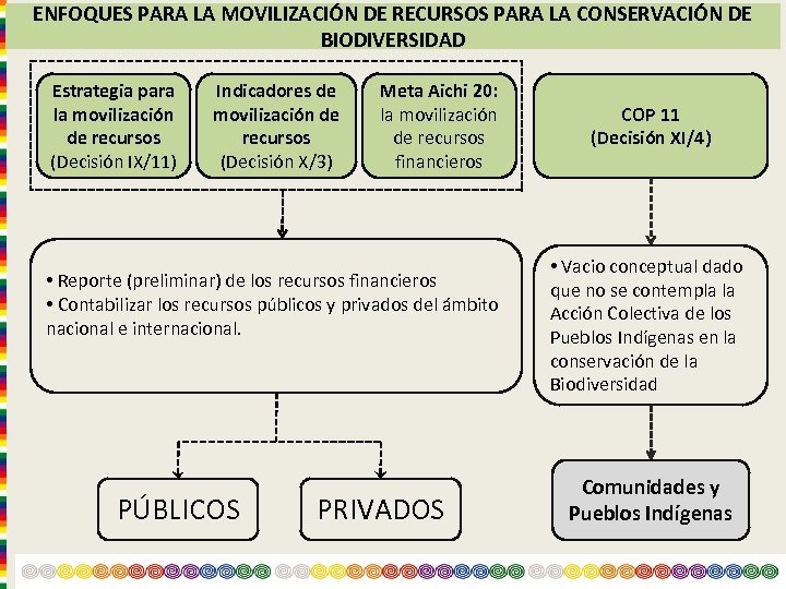 ENFOQUES PARA LA MOVILIZACIÓN DE RECURSOS PARA LA CONSERVACIÓN DE BIODIVERSIDAD Estrategia para la