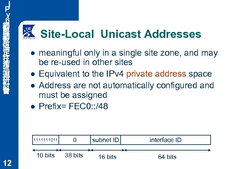 Ｉ Ｐ ｖ ６ 網 際 網 路 協 定 技 術 巡 迴