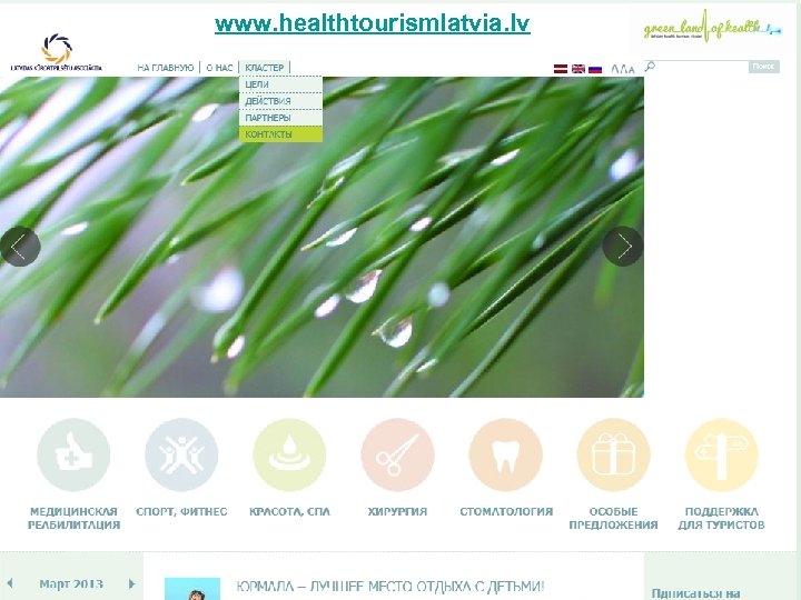 www. healthtourismlatvia. lv 