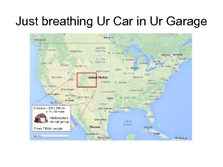 Just breathing Ur Car in Ur Garage 