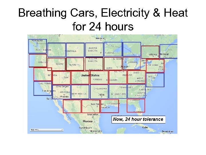 Breathing Cars, Electricity & Heat for 24 hours 