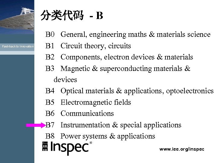 分类代码 - B Fast-track to Innovation B 0 General, engineering maths & materials science