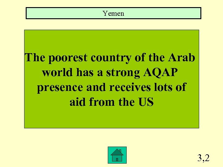 Yemen The poorest country of the Arab world has a strong AQAP presence and
