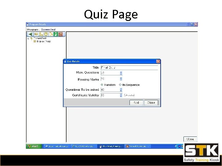 Quiz Page 