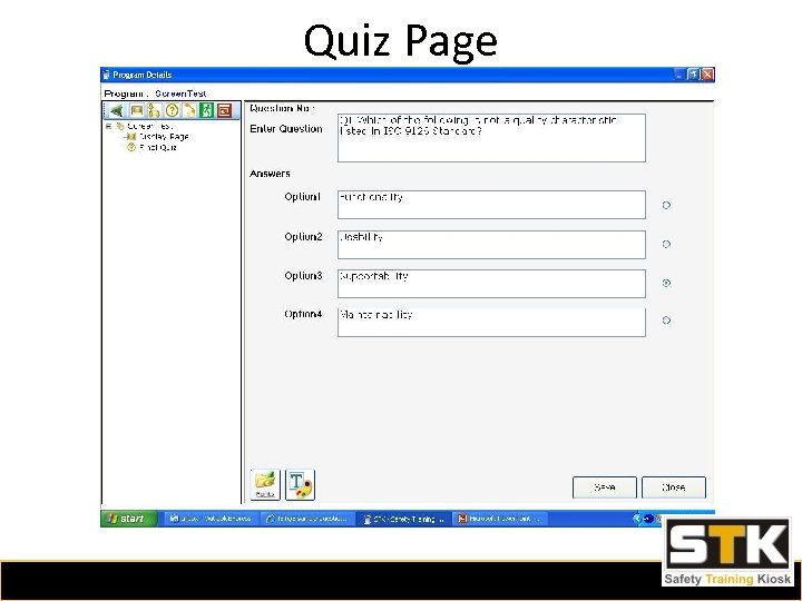 Quiz Page 