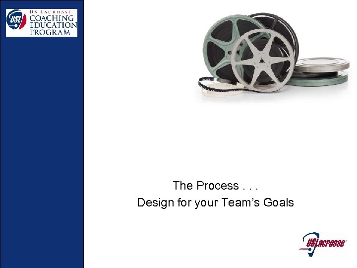 The Process. . . Design for your Team’s Goals 