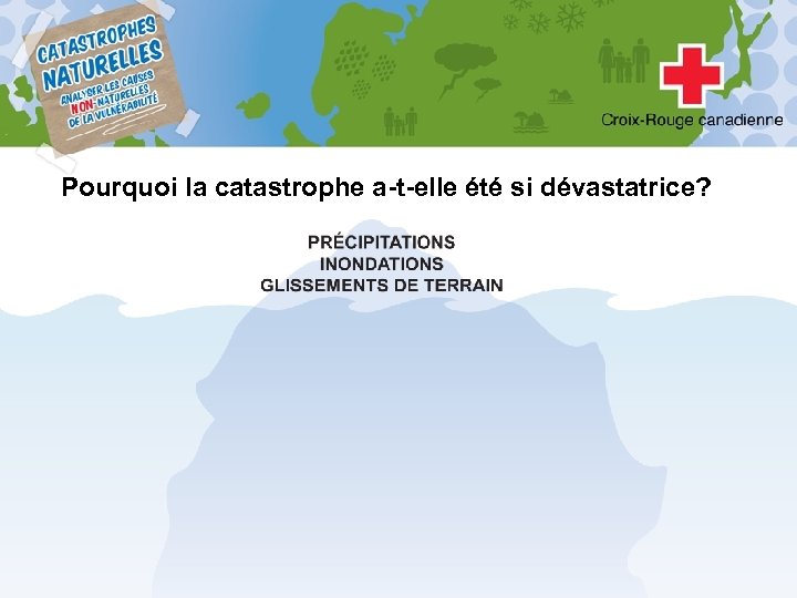 Pourquoi la catastrophe a-t-elle été si dévastatrice? 