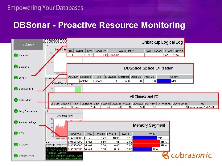 DBSonar - Proactive Resource Monitoring 