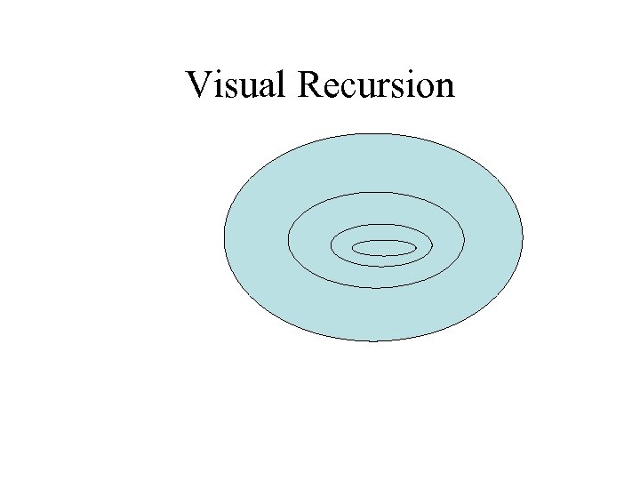 Visual Recursion 
