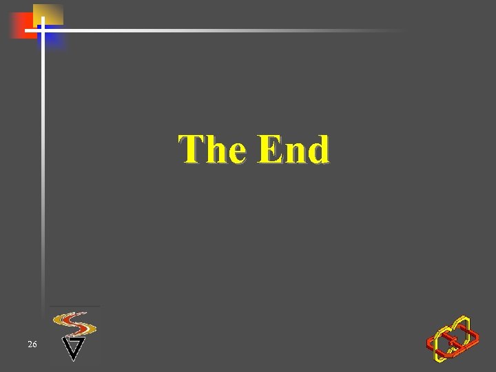 The End 26 