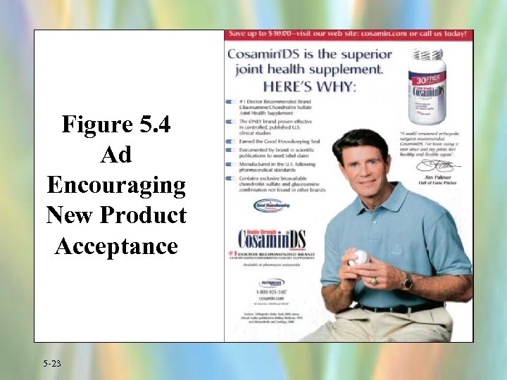 Figure 5. 4 Ad Encouraging New Product Acceptance 5 -23 