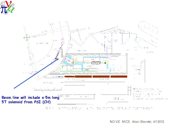 Beam line will include a 5 m long 5 T solenoid from PSI (CH)