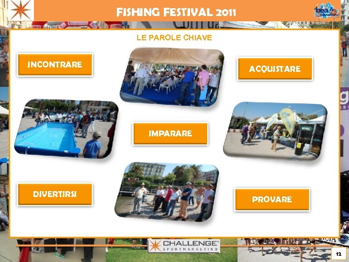 FISHING FESTIVAL 2011 LE PAROLE CHIAVE INCONTRARE ACQUISTARE IMPARARE DIVERTIRSI PROVARE 12 