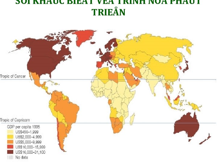 SÖÏ KHAÙC BIEÄT VEÀ TRÌNH ÑOÄ PHAÙT TRIEÅN DEVELOPMENTAL SEPARATION 