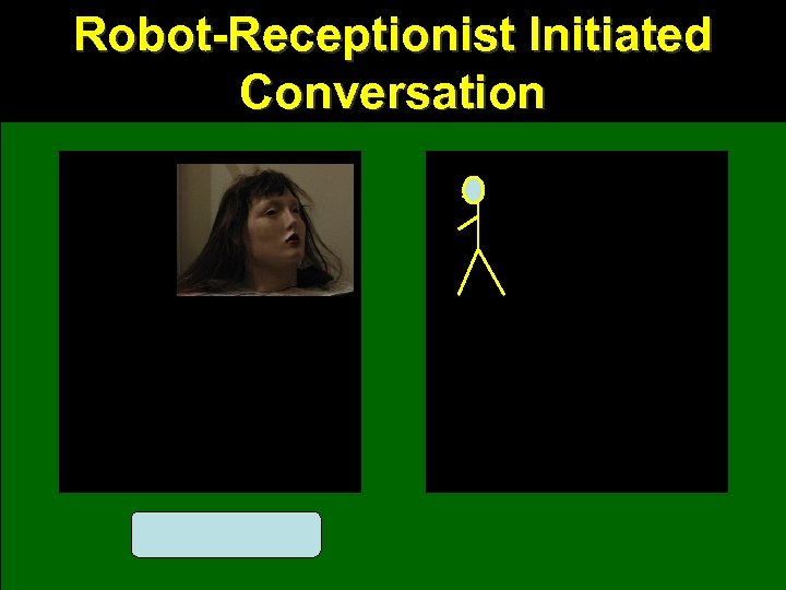 Robot-Receptionist Initiated Conversation 