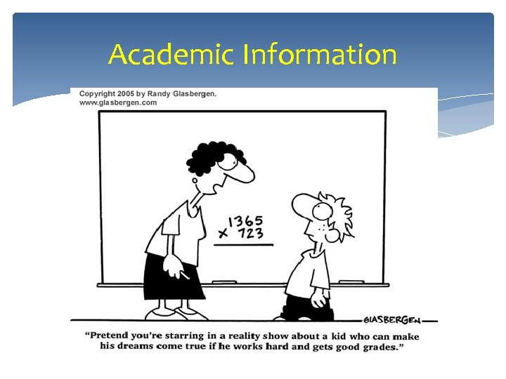 Academic Information 