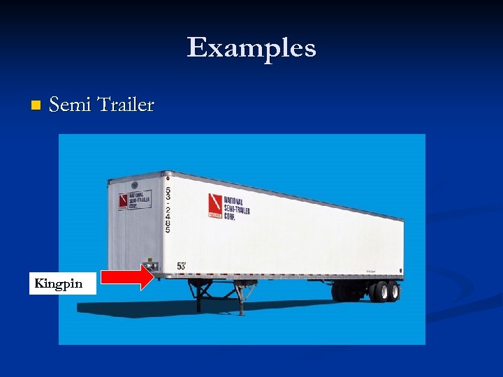 Examples n Semi Trailer Kingpin 