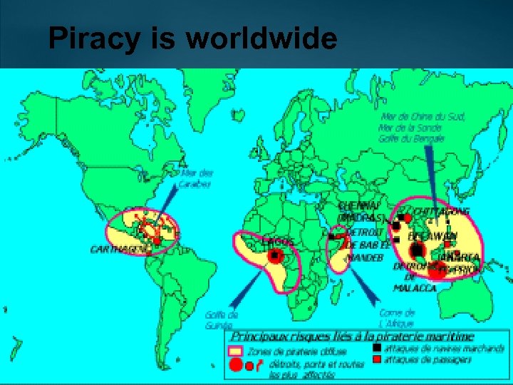 Piracy is worldwide 