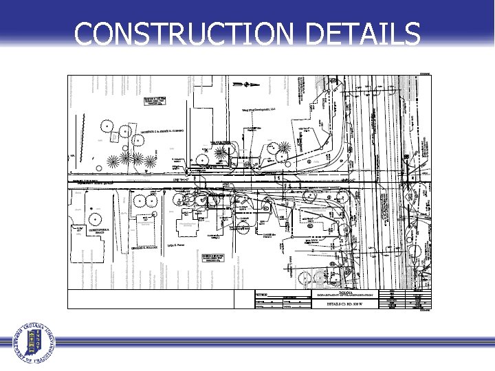 CONSTRUCTION DETAILS 