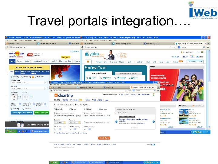 Travel portals integration…. 