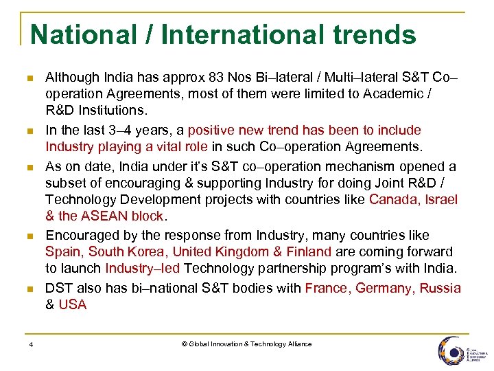 National / International trends n n n 4 Although India has approx 83 Nos