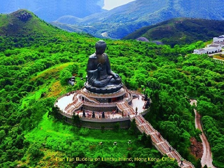 Tian Tan Buddha on Lantau Island, Hong Kong, China 