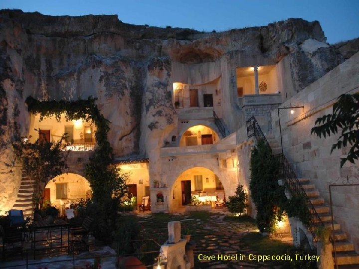 Cave Hotel in Cappadocia, Turkey 