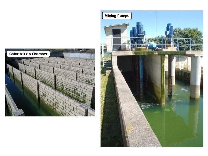 Mixing Pumps Chlorination Chamber 