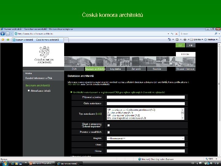 Česká komora architektů 