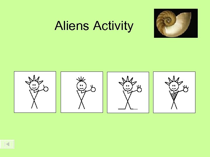 Aliens Activity 