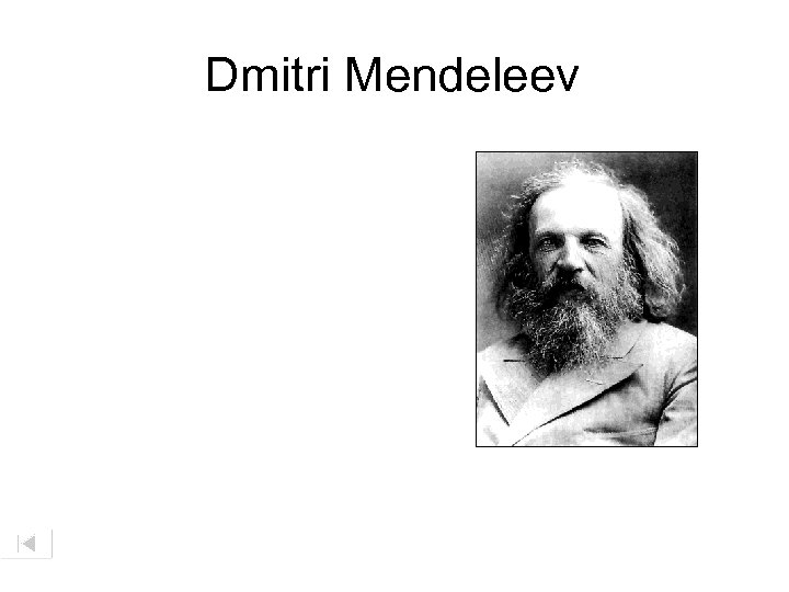 Dmitri Mendeleev 