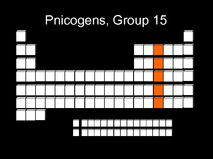Pnicogens, Group 15 