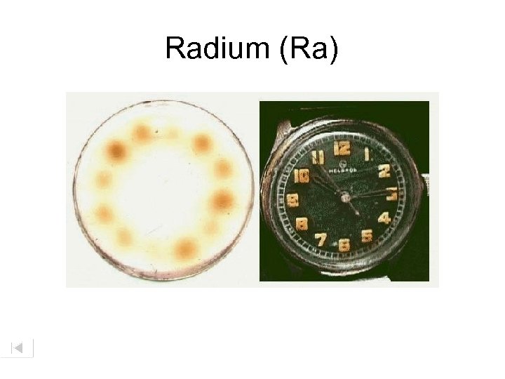 Radium (Ra) 