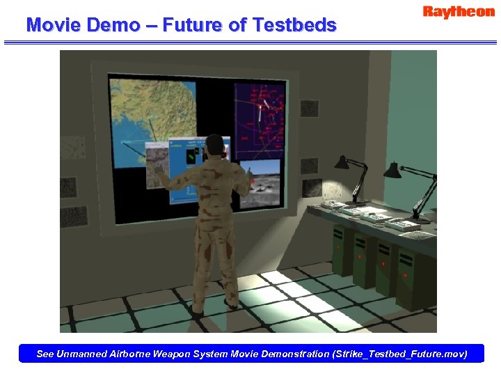 Movie Demo – Future of Testbeds See Unmanned Airborne Weapon System Movie Demonstration (Strike_Testbed_Future.