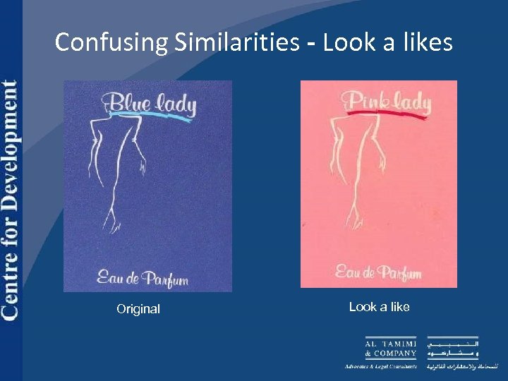 Confusing Similarities - Look a likes Original Look a like 