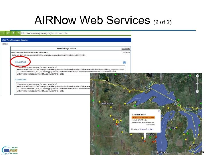 AIRNow Web Services (2 of 2) 9 