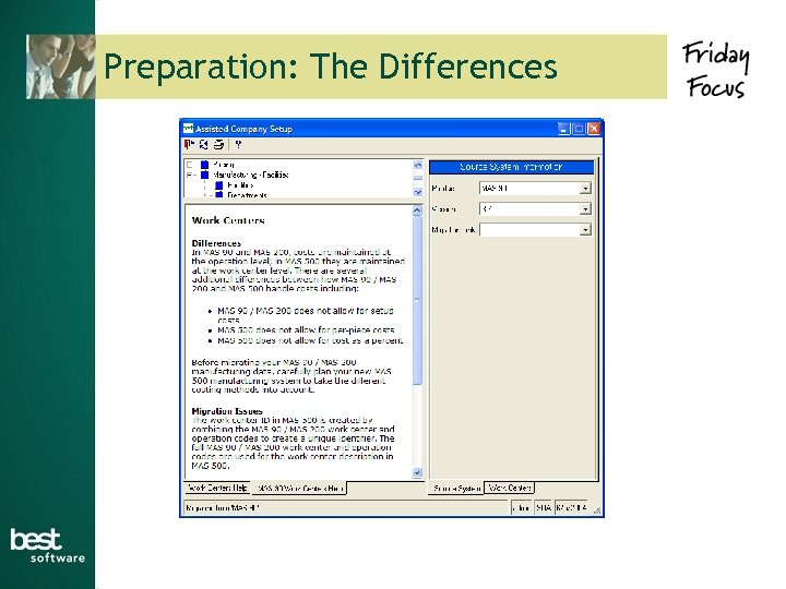 Preparation: The Differences 